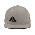 Snapback Cap SIDE LOGO Embroidery Heather Grey