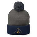 Pom-Pom OUTLINE LOGO Embroidery Grey/Navy